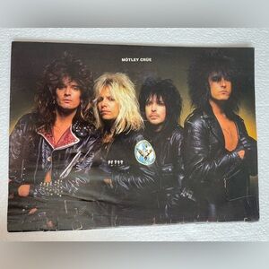 Mötley Crüe Band Pinup